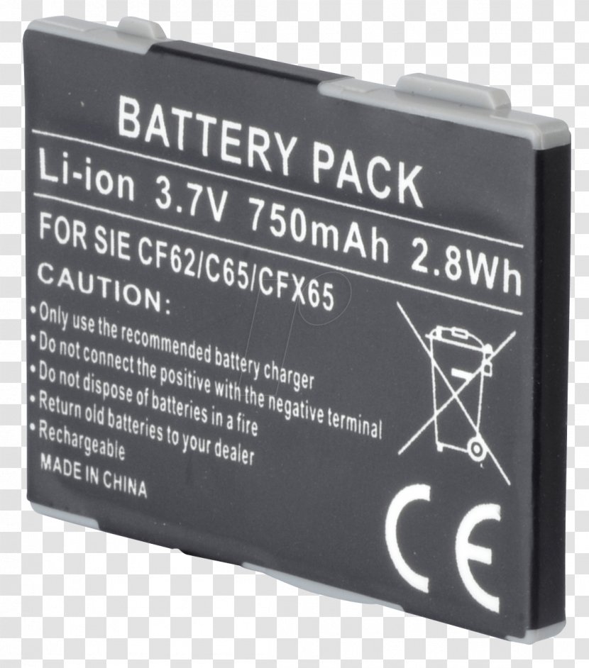 Electric Battery Akku Passend Für Den Sony BST-36 Wentronic 42925-GB Replacement For Ericsson Arc Helos Lithium-Ion 600 MAh Samsung SGH-D900 - Technology - Sie Transparent PNG