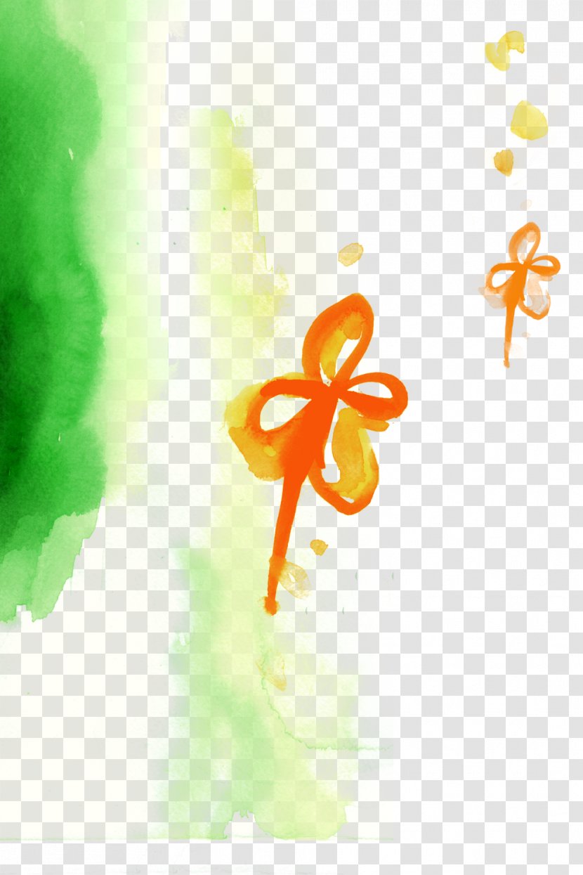 Texture Mapping Ink - Yellow - Dragonfly And Water Rhyme Map Transparent PNG