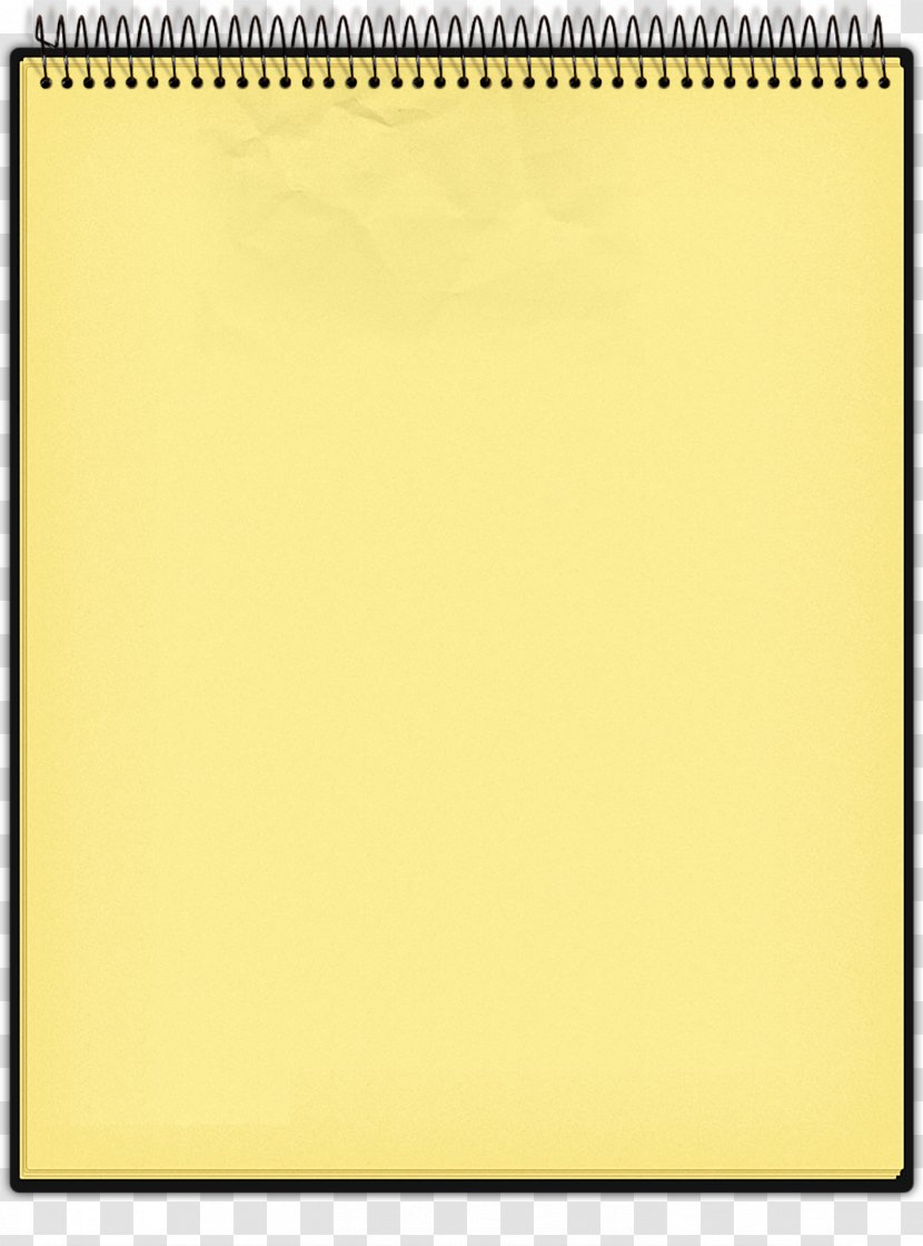 Notepad Notebook Clip Art - Rectangle Transparent PNG