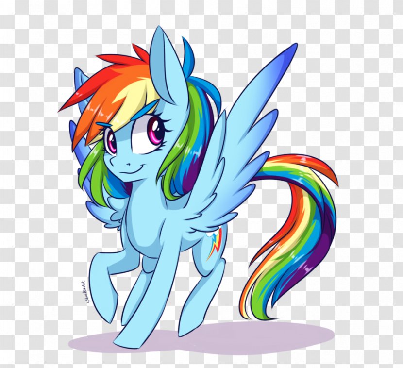 Horse Art Mammal - Cartoon - My Little Pony Transparent PNG