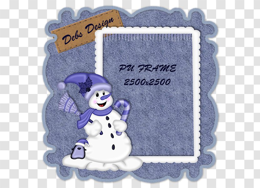 Product Purple Cartoon Font Animal - Snowman Outline Puffy Paint Transparent PNG