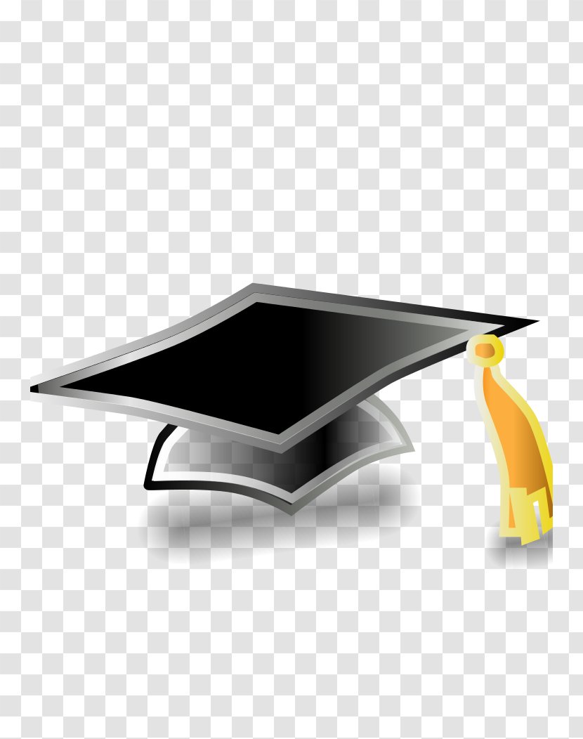 Graduation Ceremony Clip Art Doctoral Hat Square Academic Cap Doctorate - Table Transparent PNG