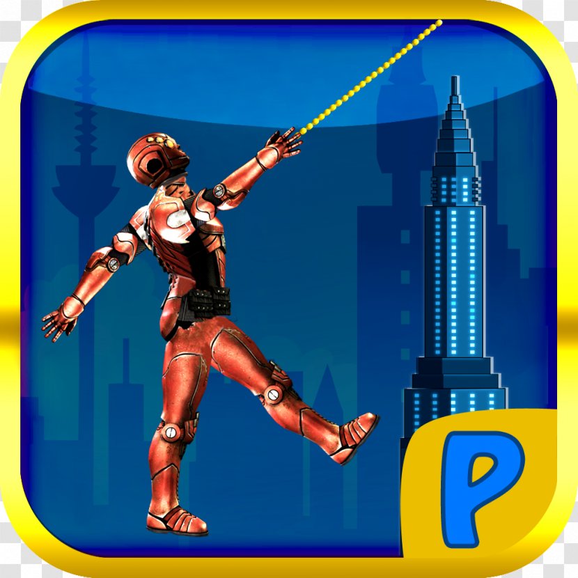 Fly Game Rope Man: Extreme City Android Swing - Cartoon Transparent PNG