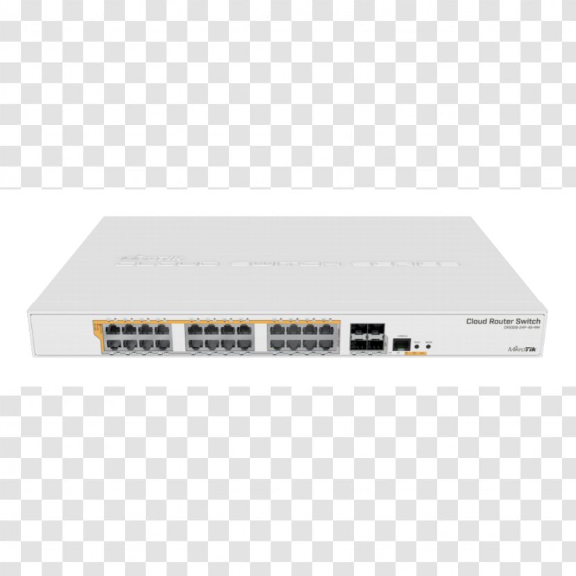 Gigabit Ethernet Power Over MikroTik Network Switch Router - RM Transparent PNG