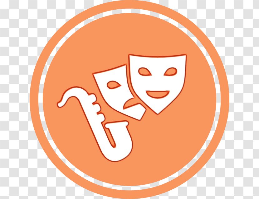 Orange - Facial Expression - Logo Cartoon Transparent PNG