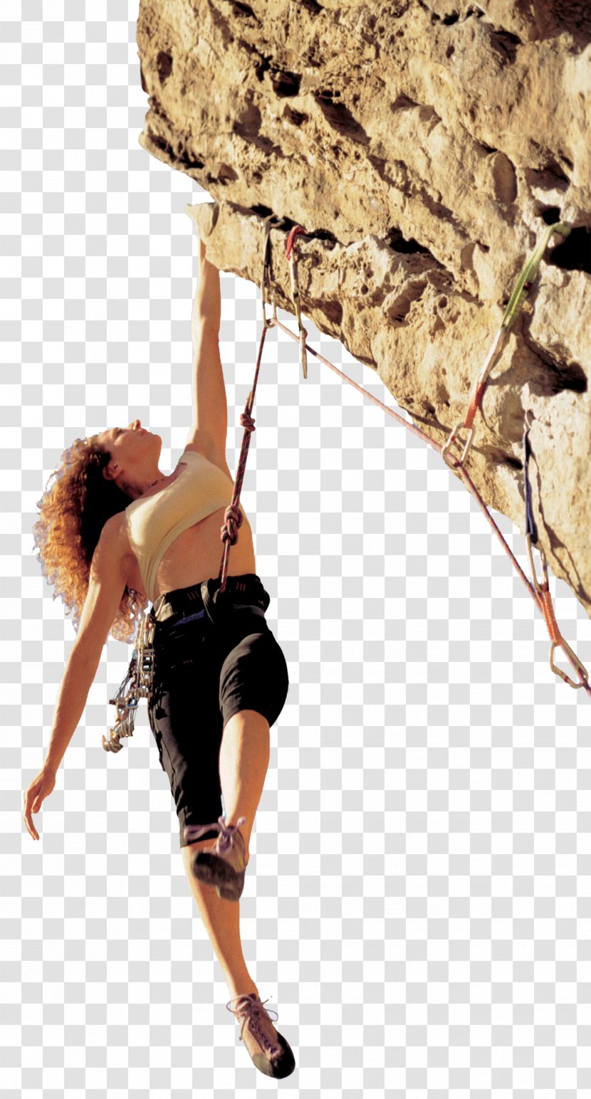 Climbing Download - Trekking - Women Transparent PNG