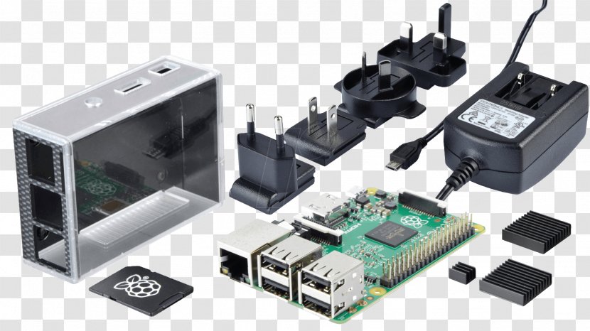 Raspberry Pi 3 ARM Cortex-A53 Architecture Computer Hardware - Microcontroller - Laptop Model Transparent PNG