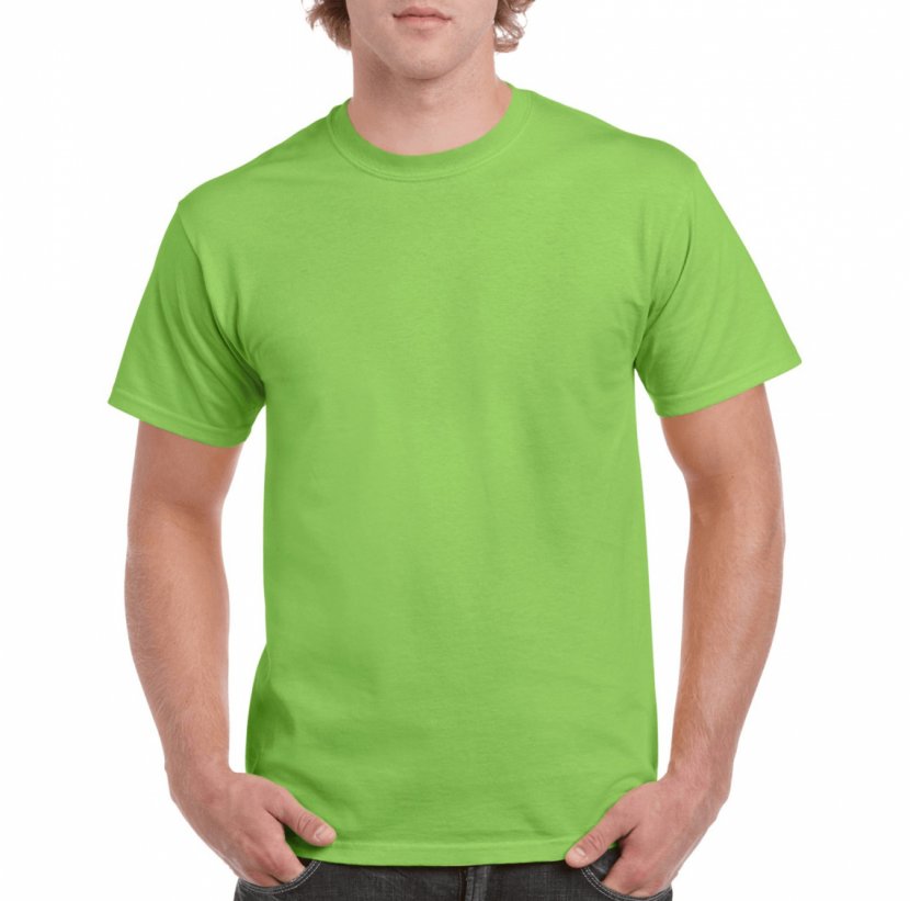 T-shirt Gildan Activewear Crew Neck Sleeve - Cotton - T-shirts Transparent PNG