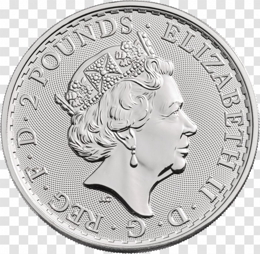 Royal Mint Britannia Bullion Coin - Money - Spilled Gold Coins Transparent PNG