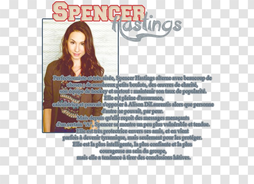 Advertising Brand Hair Coloring Font - Spencer Hastings Transparent PNG