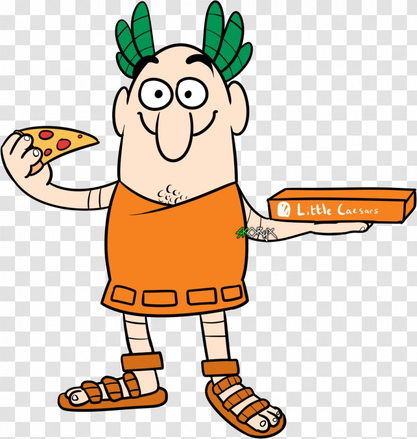 Pizza Hut Little Caesars Domino's Box - Human Behavior - Mascot Transparent PNG