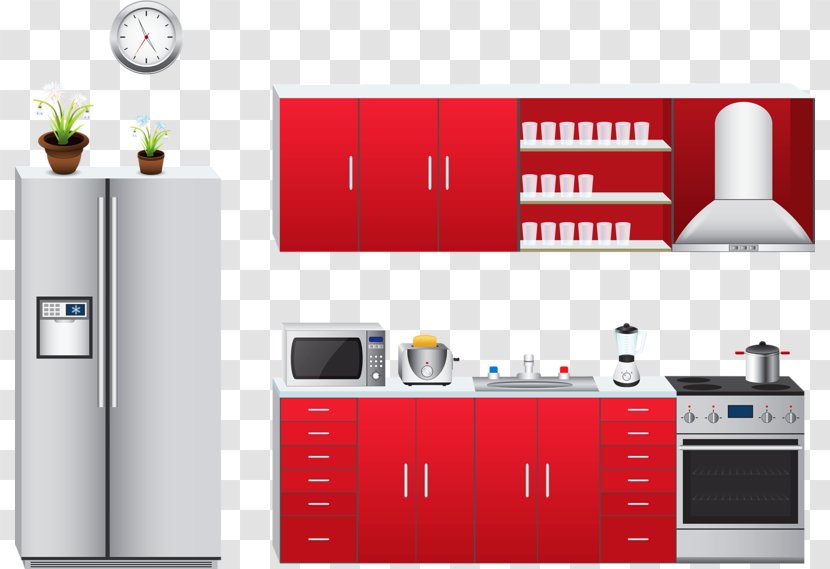 Kitchen Microwave Oven Home Appliance - Modern Transparent PNG