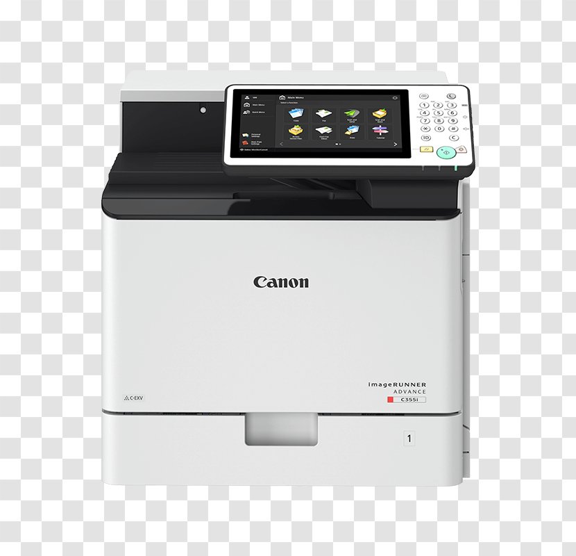 Multi-function Printer Photocopier Canon Printing - Electronic Device - Multifunction Transparent PNG