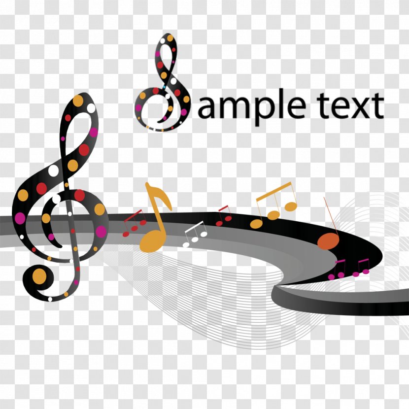 Musical Note Staff Clip Art - Cartoon - Photos Notes Transparent PNG