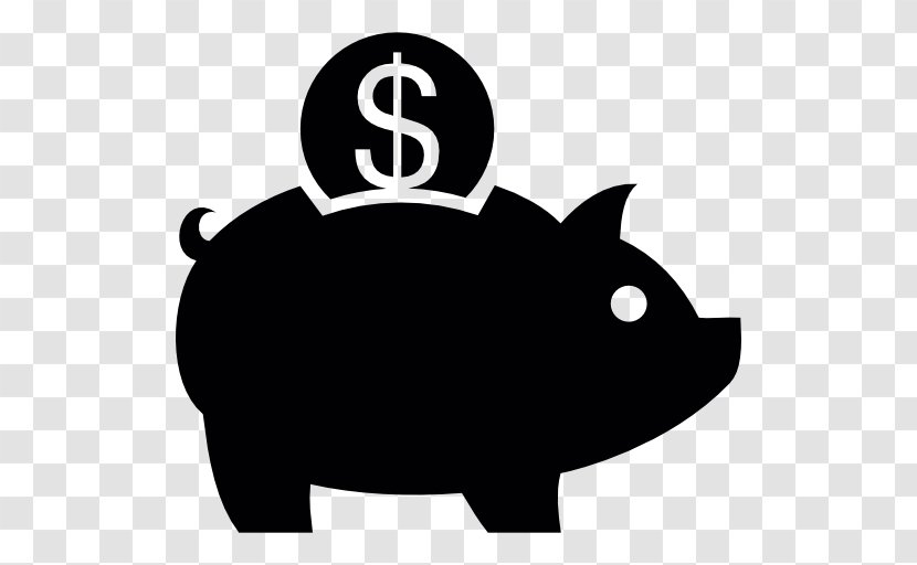 Piggy Bank Saving Coin - Small To Medium Sized Cats - Cartoon Transparent PNG