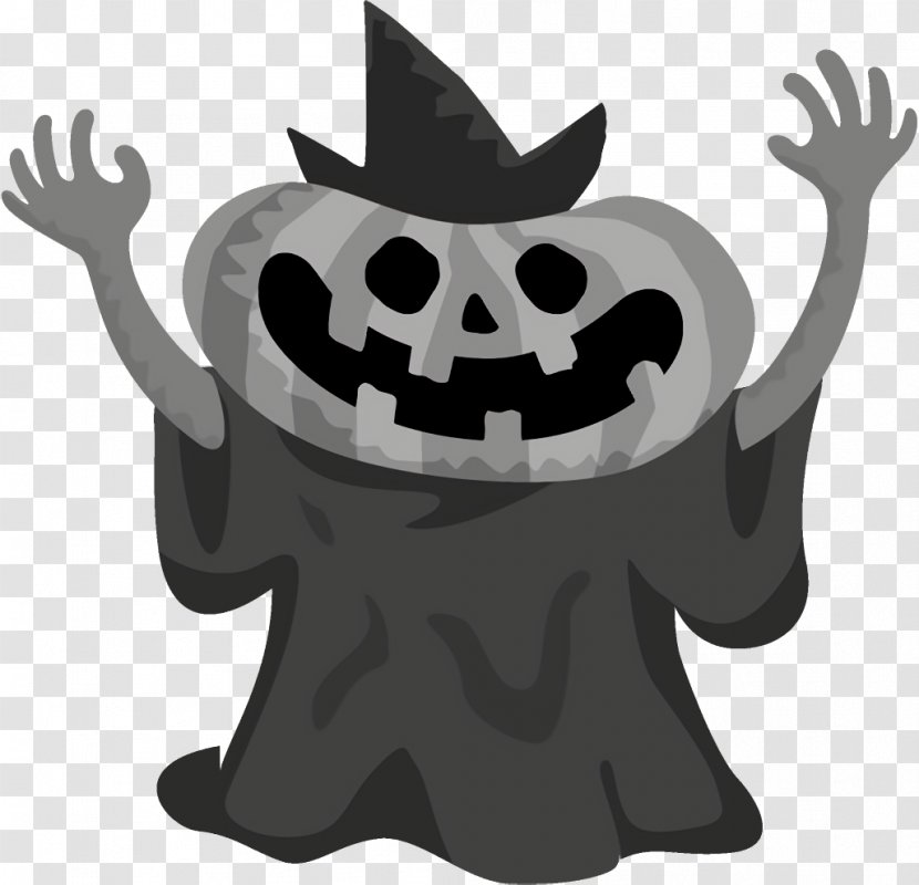 Ghost - Cartoon - Animation Smile Transparent PNG