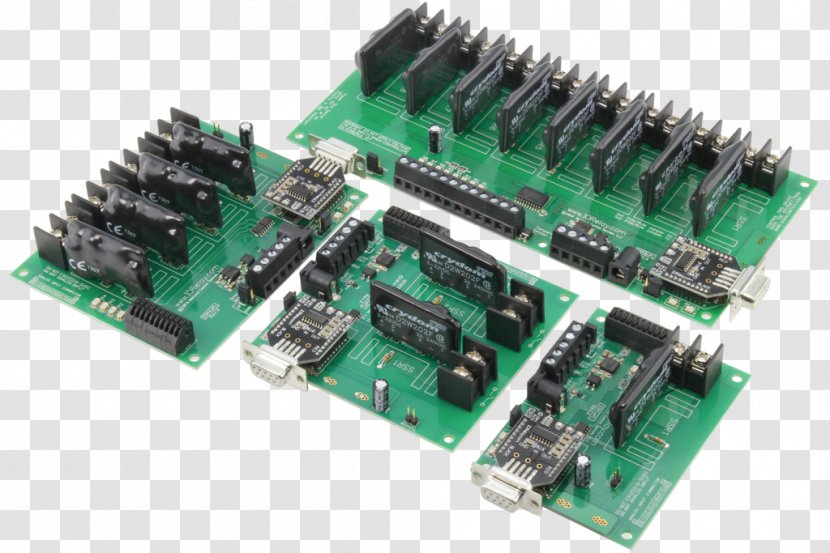 Microcontroller Solid-state Relay Electronics - Semiconductor - Serial Port Transparent PNG