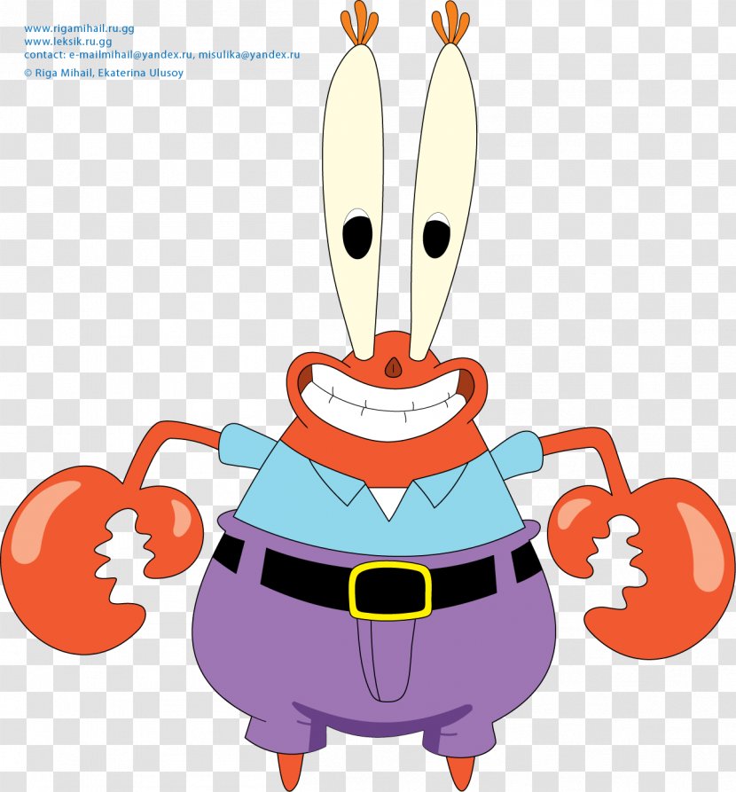 Mr. Krabs SpongeBob SquarePants Sandy Cheeks Patrick Star Plankton And Karen - Deviantart - Crab Transparent PNG
