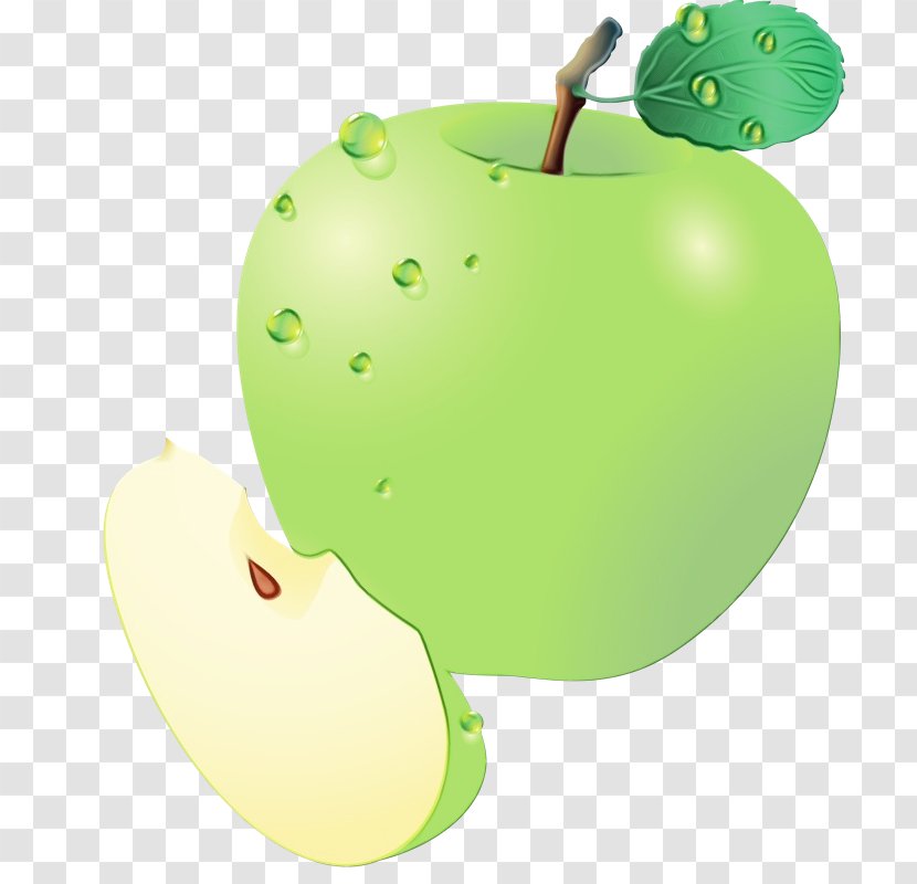 Granny Smith Green Apple Fruit Clip Art - Food Tree Transparent PNG