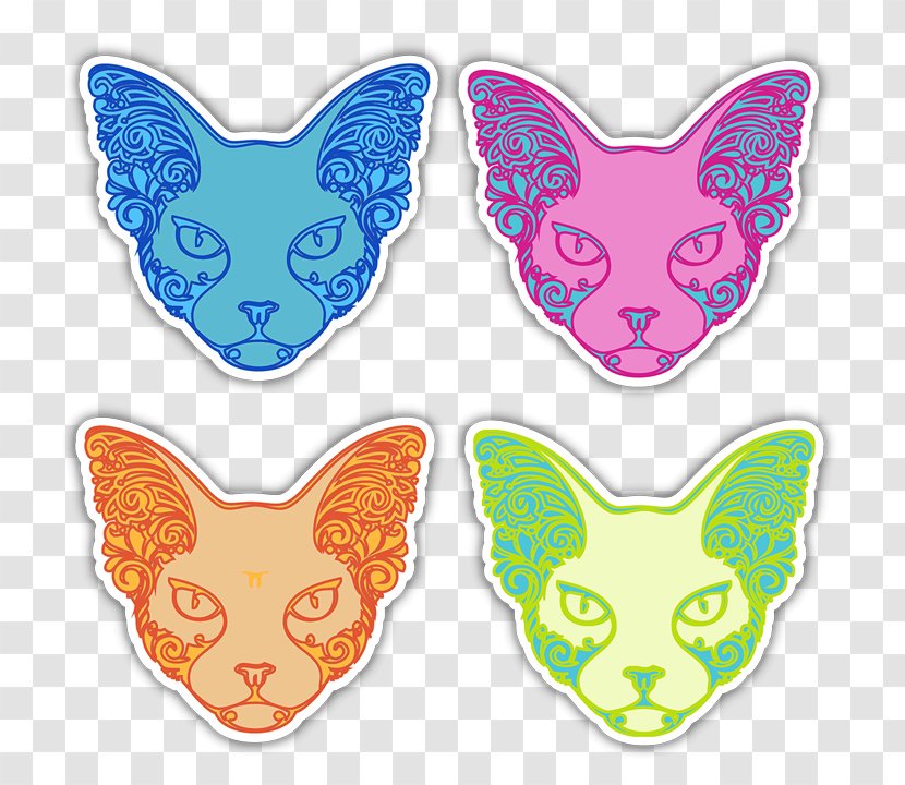 Heart Clip Art - Sphynx Cat Transparent PNG