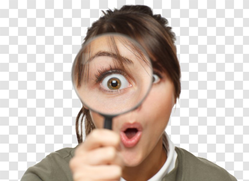 Magnifying Glass Eye Image Shutterstock Stock Photography - Smile Transparent PNG