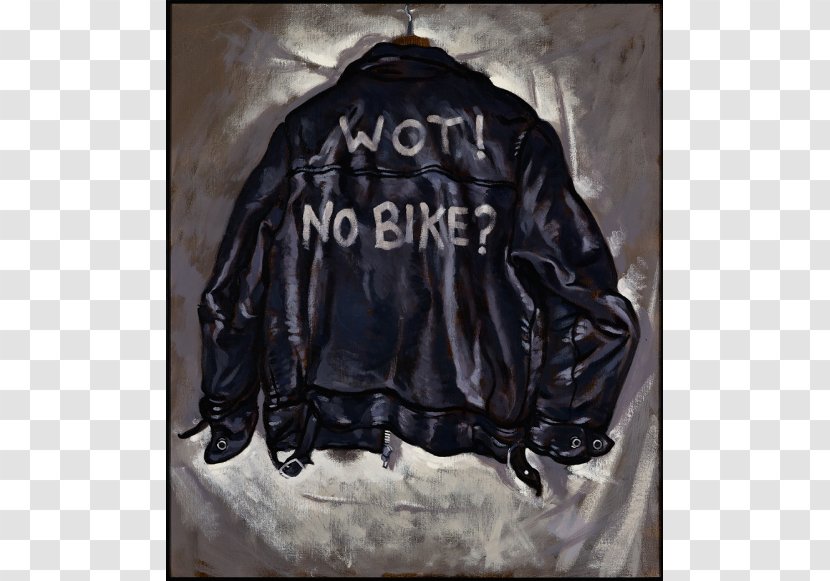 Leather Jacket Paul Simonon Institute Of Contemporary Arts Painting Bassist - Mick Jones - Nash Transparent PNG