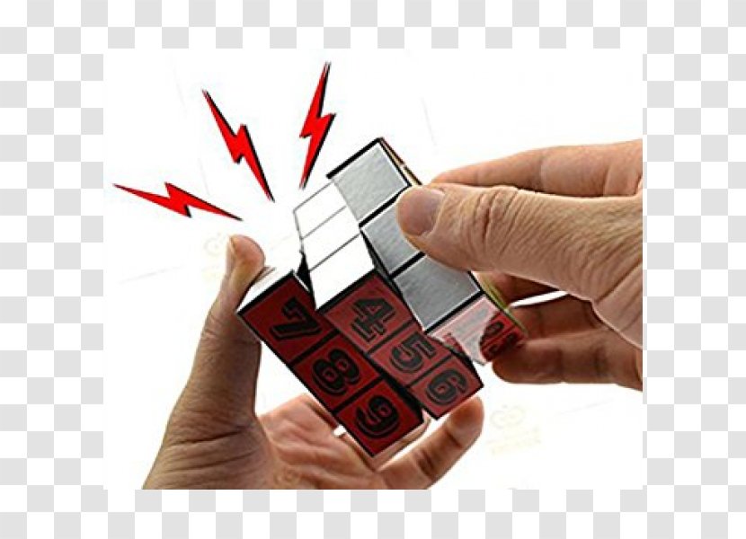 Rubik's Cube Electrical Injury Puzzle Revolution - Joke Transparent PNG