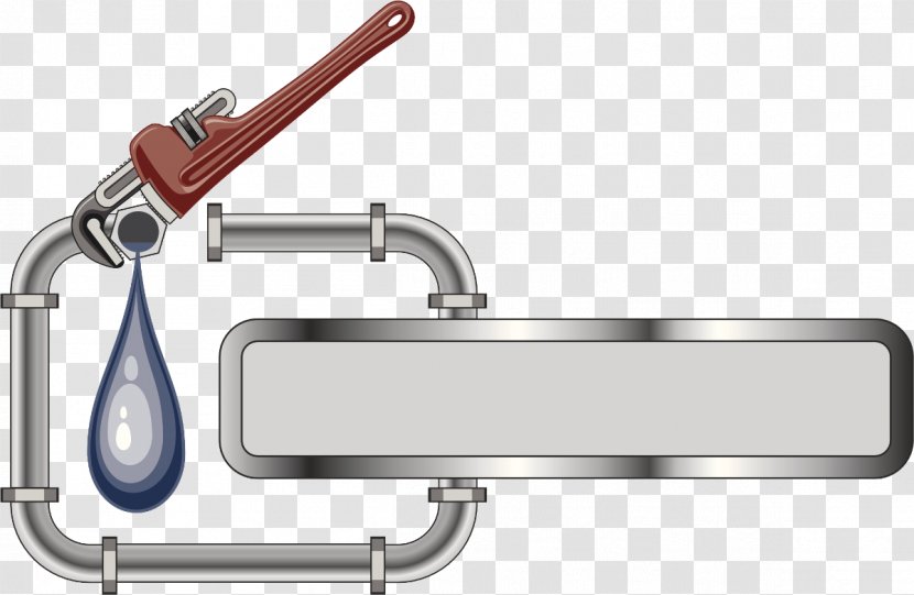 Frank's Plumbing And Heating Plumber Adjustable Spanner Pipe - Hvac Transparent PNG