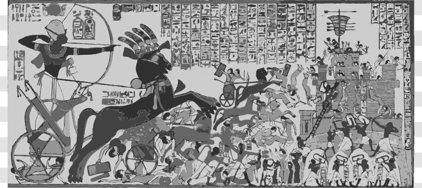Siege Of Dapur Battle Kadesh Ancient Egypt Ramesseum - Horse Like Mammal - Cliparts Transparent PNG