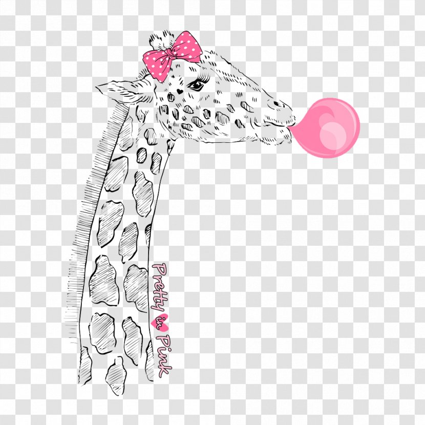 Wedding Invitation Birthday Greeting Card - Party - Cute Giraffe Transparent PNG