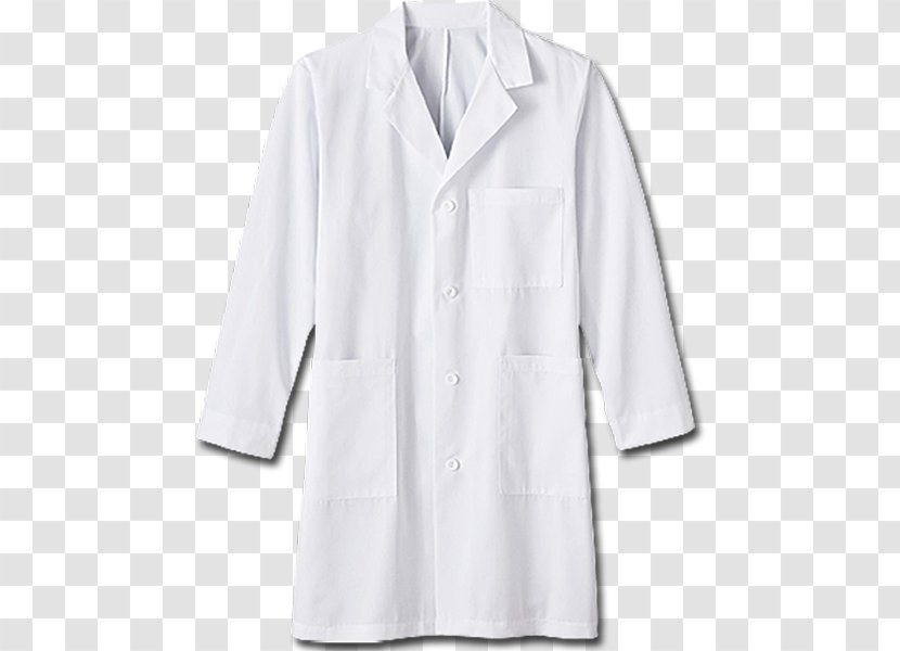 Lab Coats Robe Uniform Jacket - Neck Transparent PNG