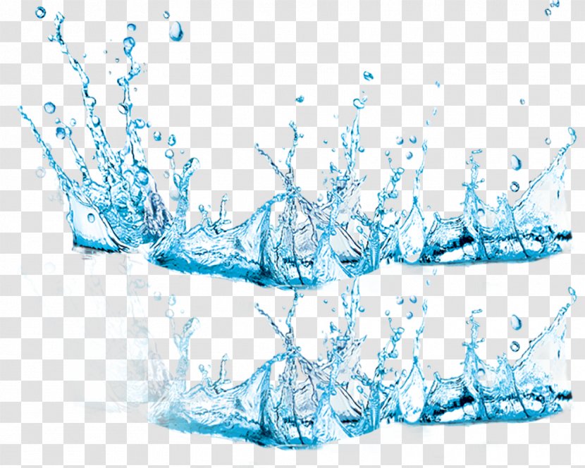 Water Drop Splash - Designer - Drops Of Splashes Transparent PNG