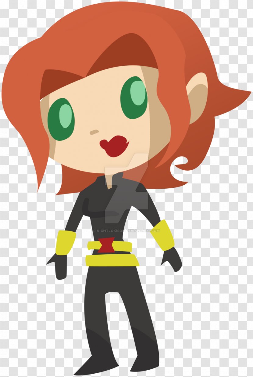 Black Widow Concept Art Transparent PNG