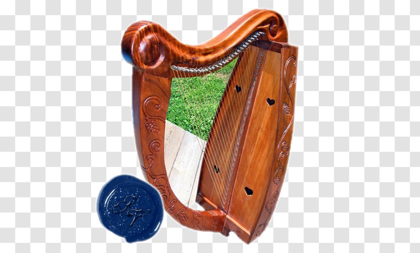 Celtic Harp Indian Musical Instruments Chordophone - Frame Transparent PNG