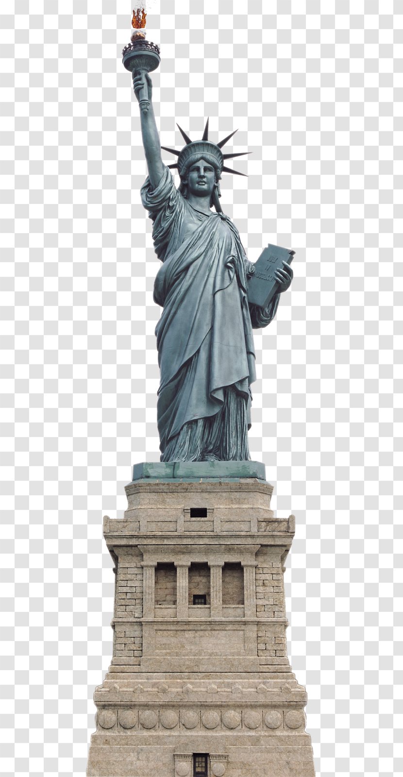 Statue Of Liberty Monument Sculpture Image - Paris London Transparent PNG