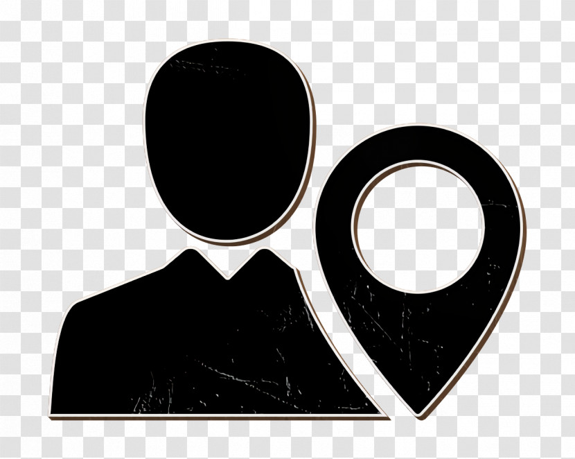 People Pointer Icon Localization Icon Online Marketing Icon Transparent PNG