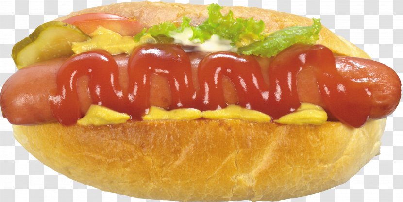 Chicago-style Hot Dog Fast Food Breakfast Sandwich Hamburger - Depositfiles Transparent PNG