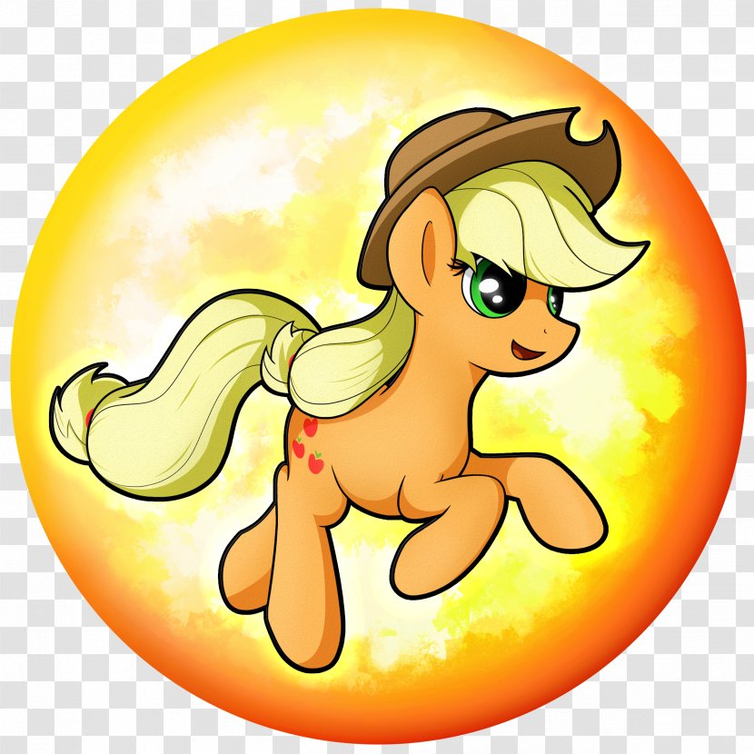 Pony Applejack Horse DeviantArt Illustration - Magic Orb Transparent PNG