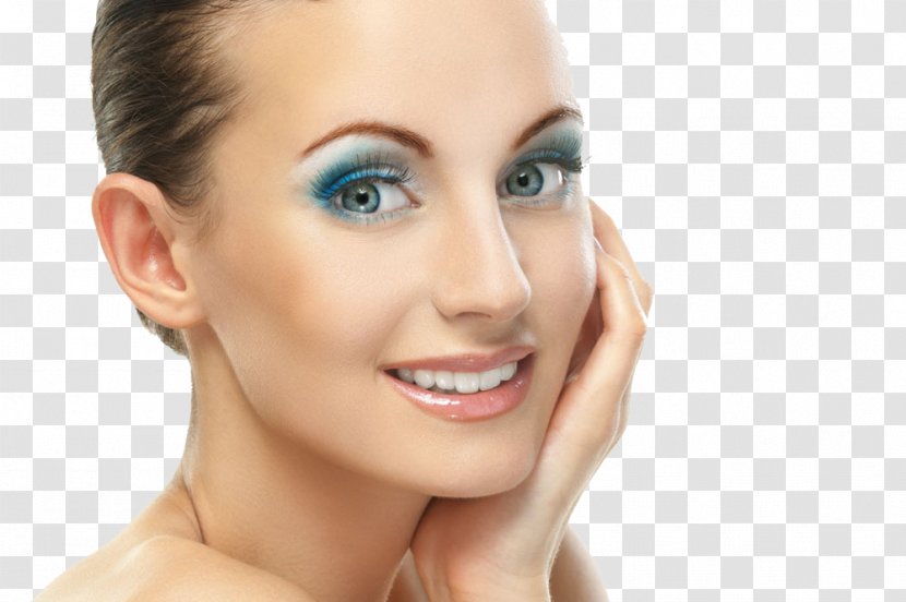 Cosmetics Make-up Mascara Cosmetology Beauty - Jaw - Skin Model Transparent PNG