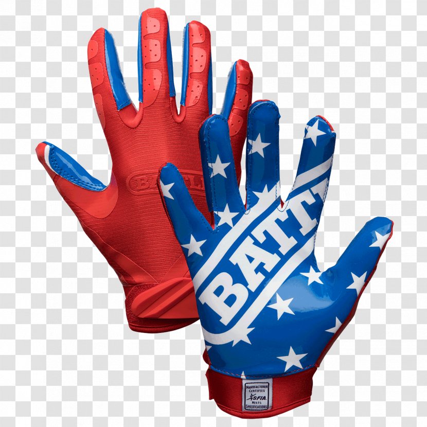 American Football Protective Gear Glove Wide Receiver Dick's Sporting Goods - Allamerica Transparent PNG