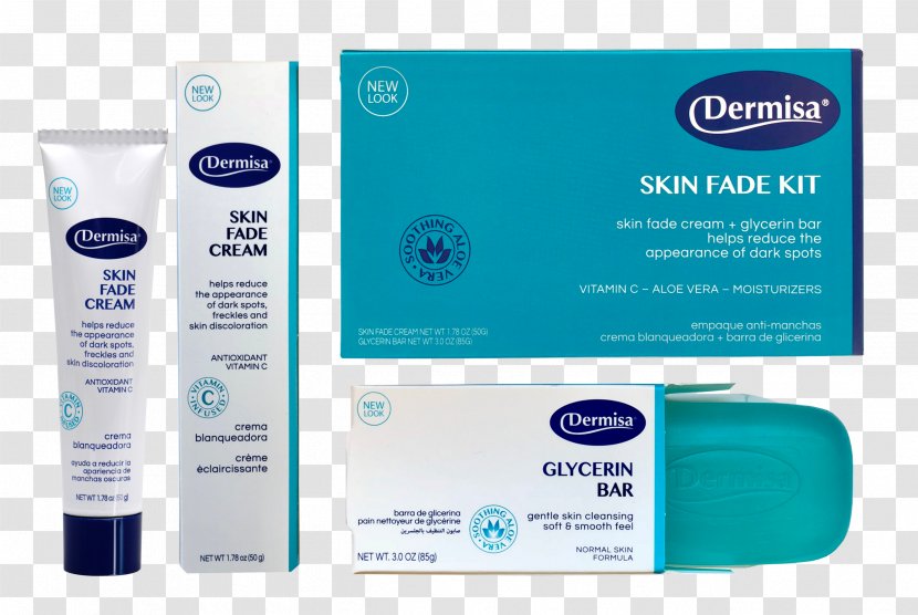 Dermisa Skin Fade Cream Care Lotion - Exfoliation - Bright Transparent PNG