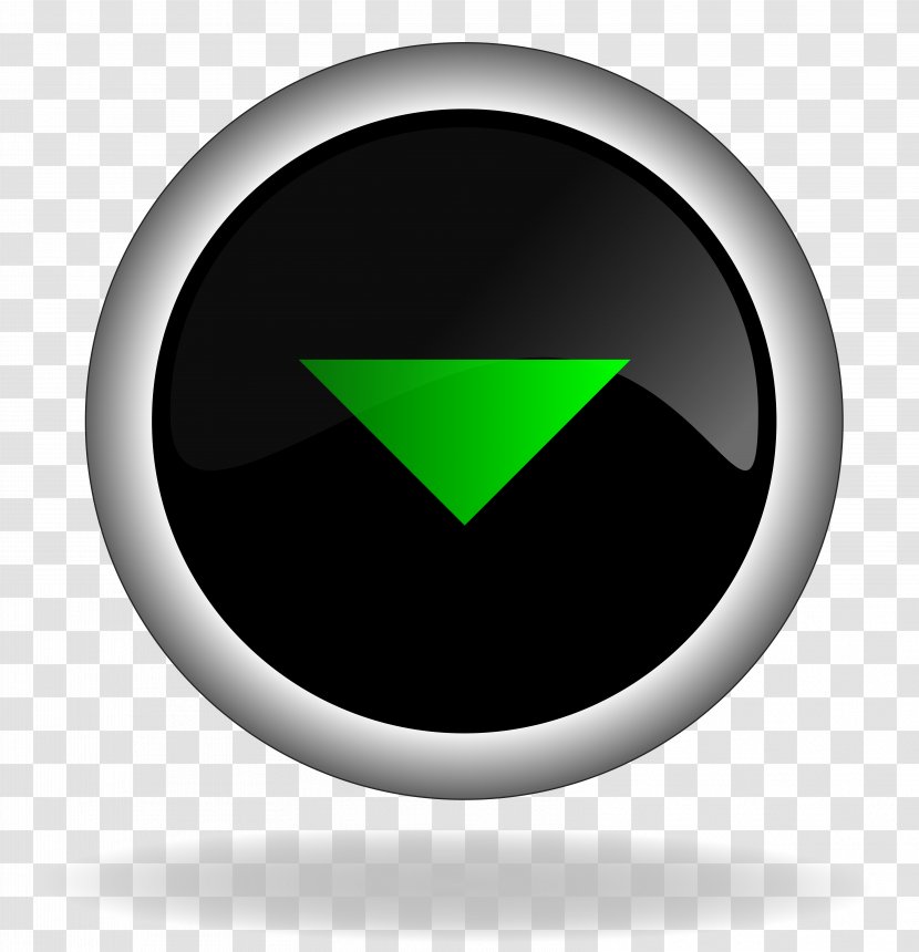 Symbol Publishing - Green - Down Transparent PNG