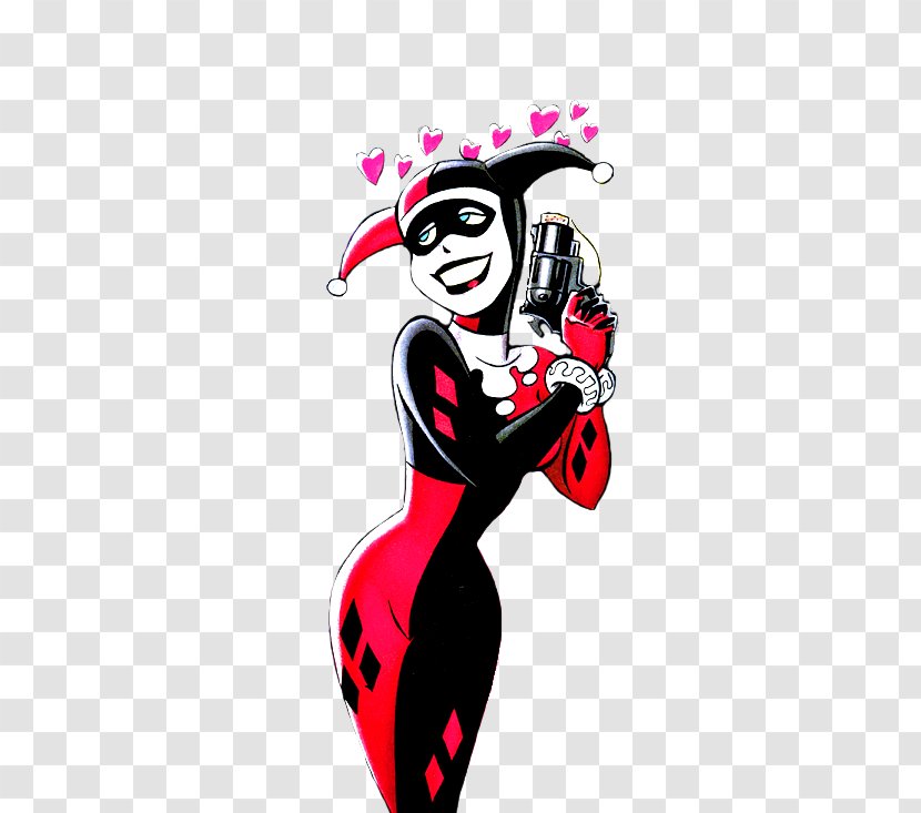 Harley Quinn Joker Batman Poison Ivy Drawing - Dc Comics Transparent PNG