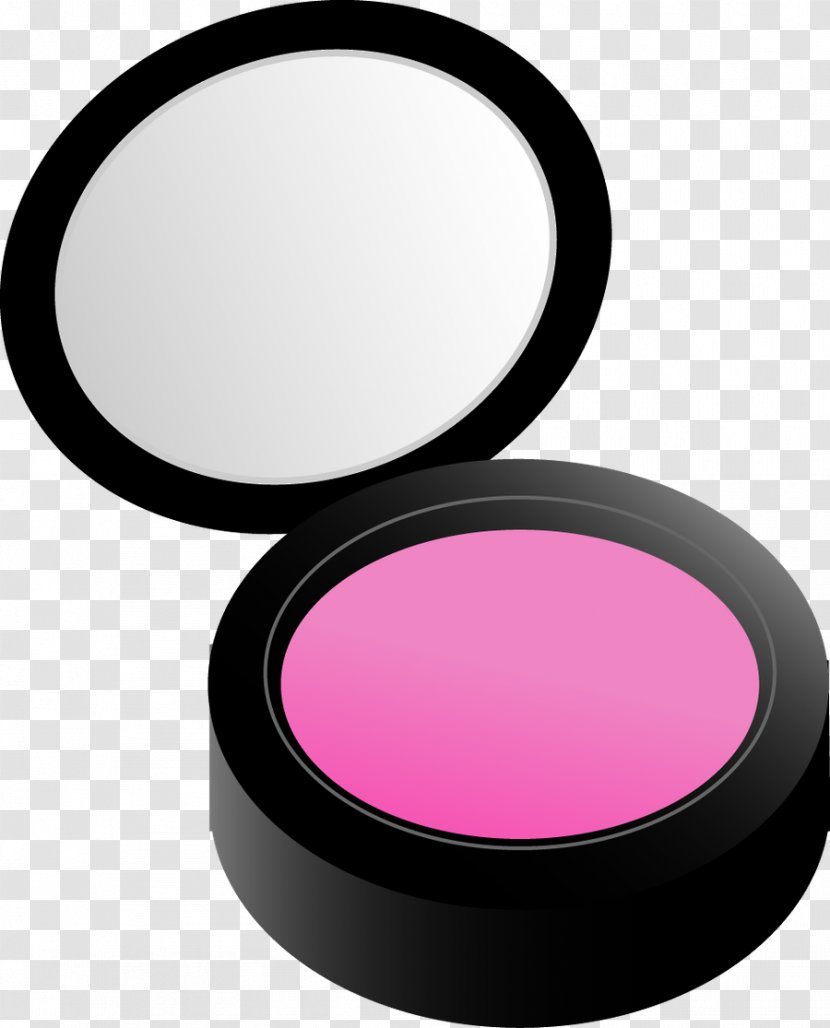 Cosmetics Rouge Compact Face Powder Clip Art - Lipstick Transparent PNG
