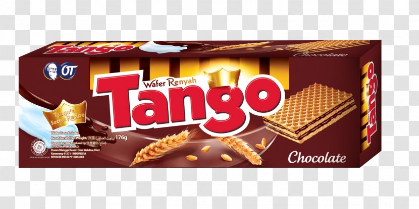 Tango Chocolate Cake Cream Milk - Biscuit - Creative Wafers Transparent PNG