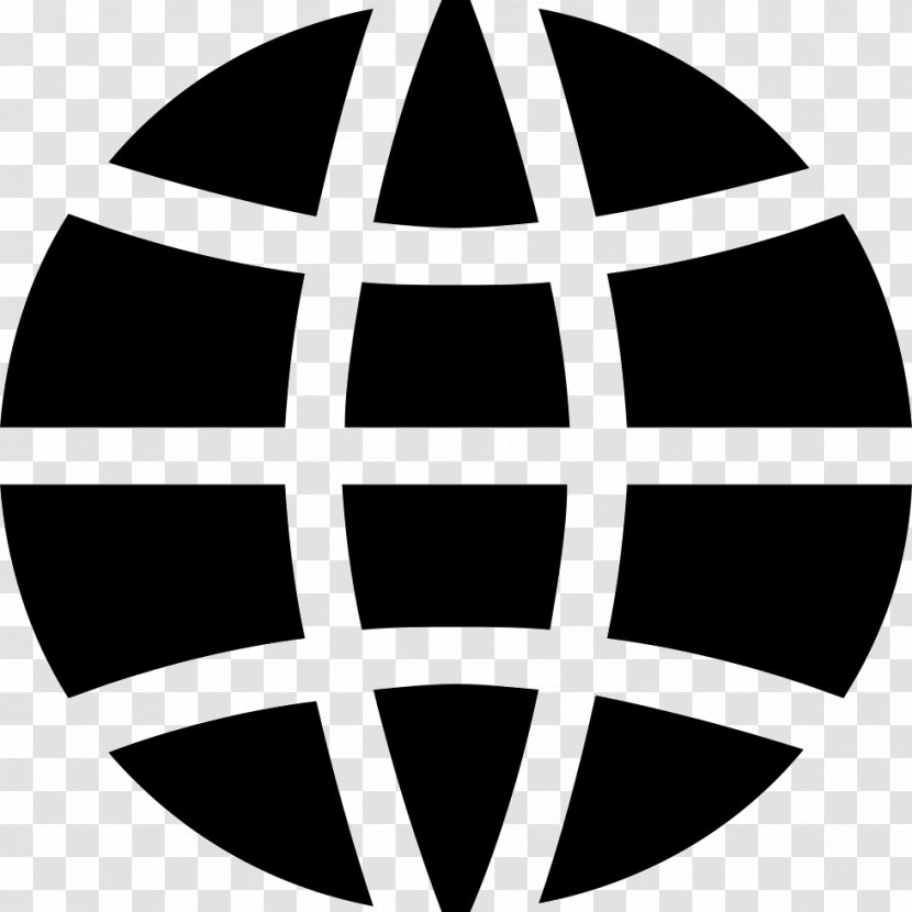 Black And White Logo Monochrome - Uniform Resource Locator Transparent PNG