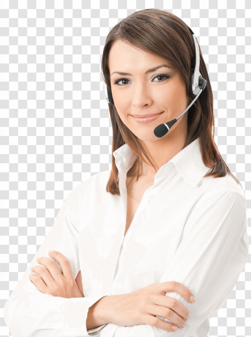 Switchboard Operator Telephone Customer Service Headset Business - Telephony - Call Center Transparent PNG