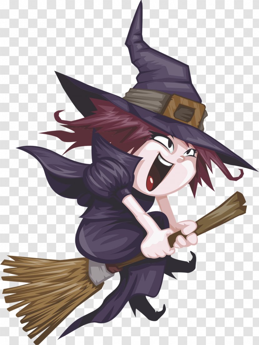 Witchcraft Cartoon Animation Clip Art - Heart - Broom Transparent PNG