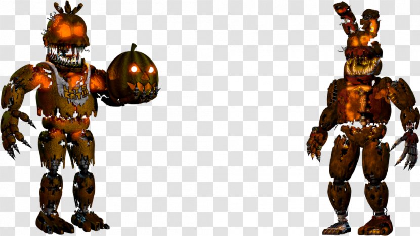 Five Nights At Freddy's 4 3 FNaF World Jack-o'-lantern - Decapoda - Lantern Transparent PNG