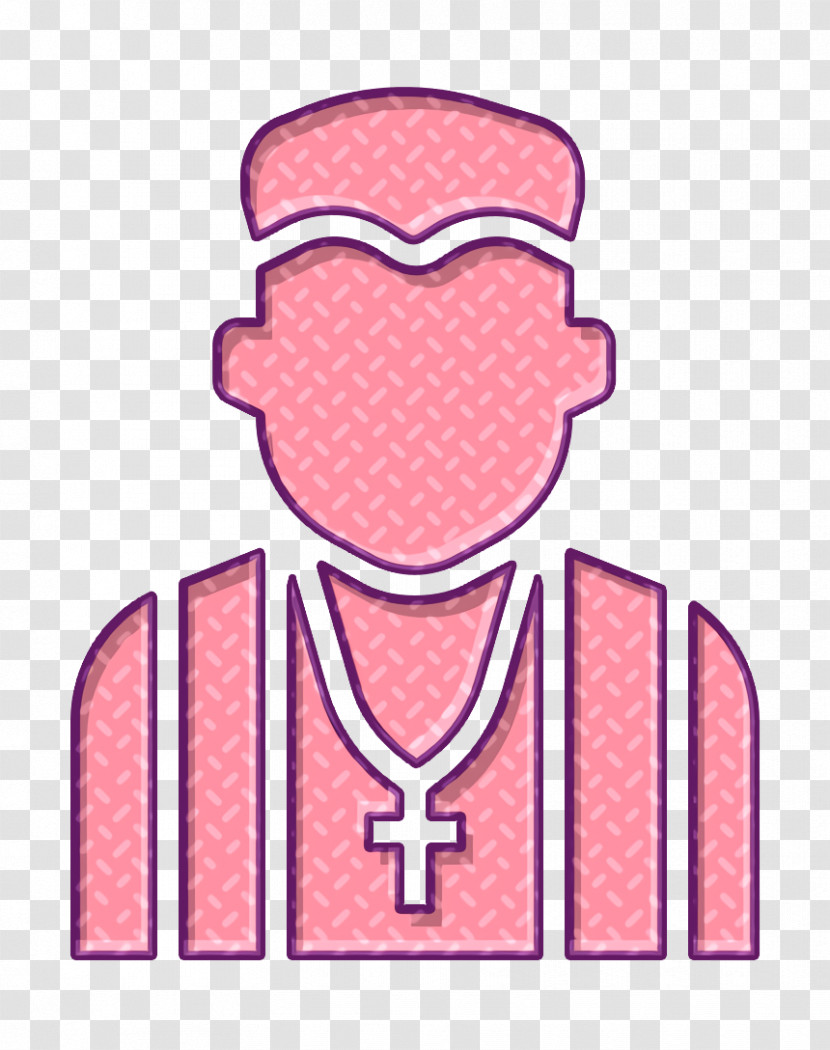 Priest Icon Pastor Icon Jobs And Occupations Icon Transparent PNG